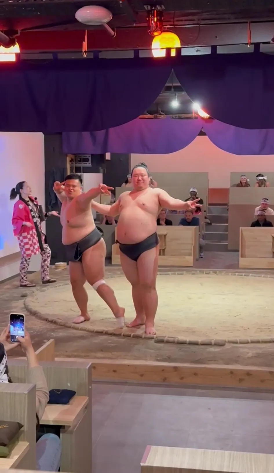 sumo wrestler show