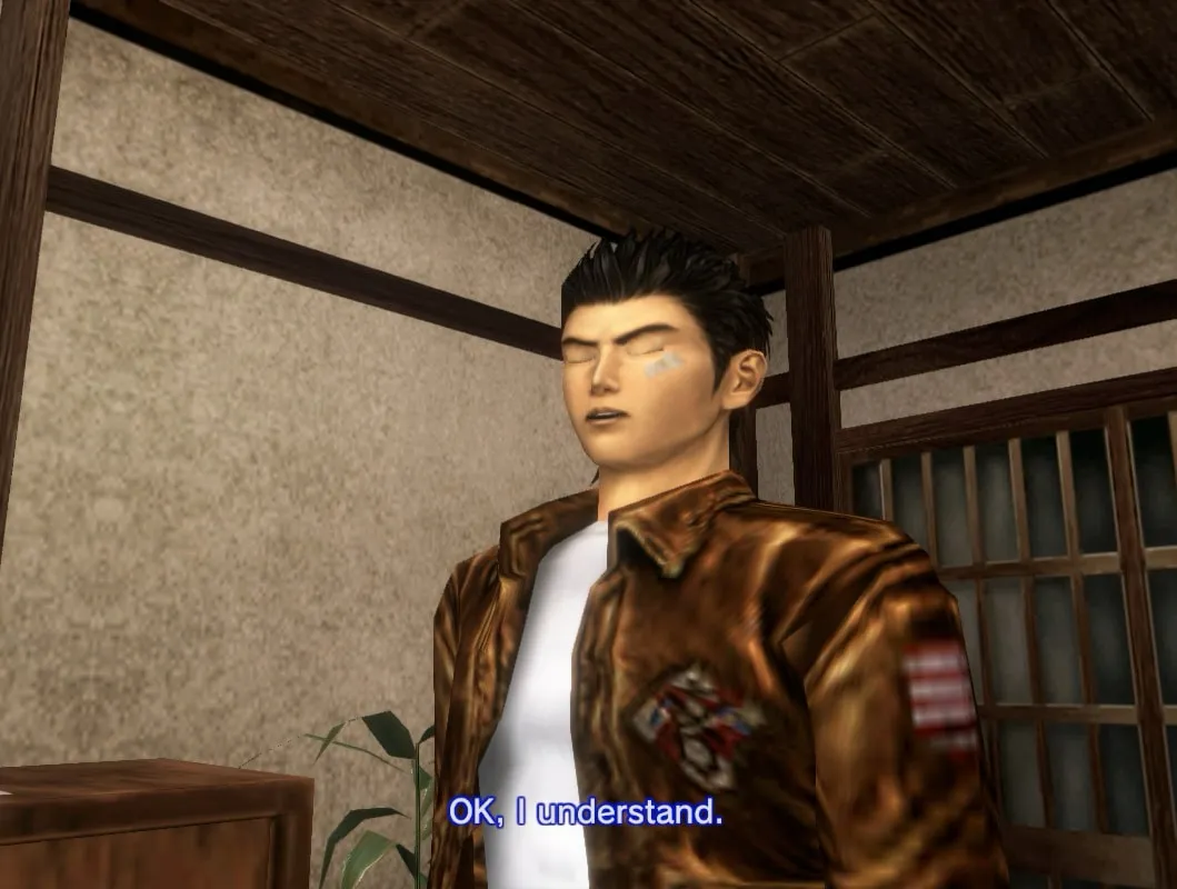 Shenmue - Ryo OK I Understand