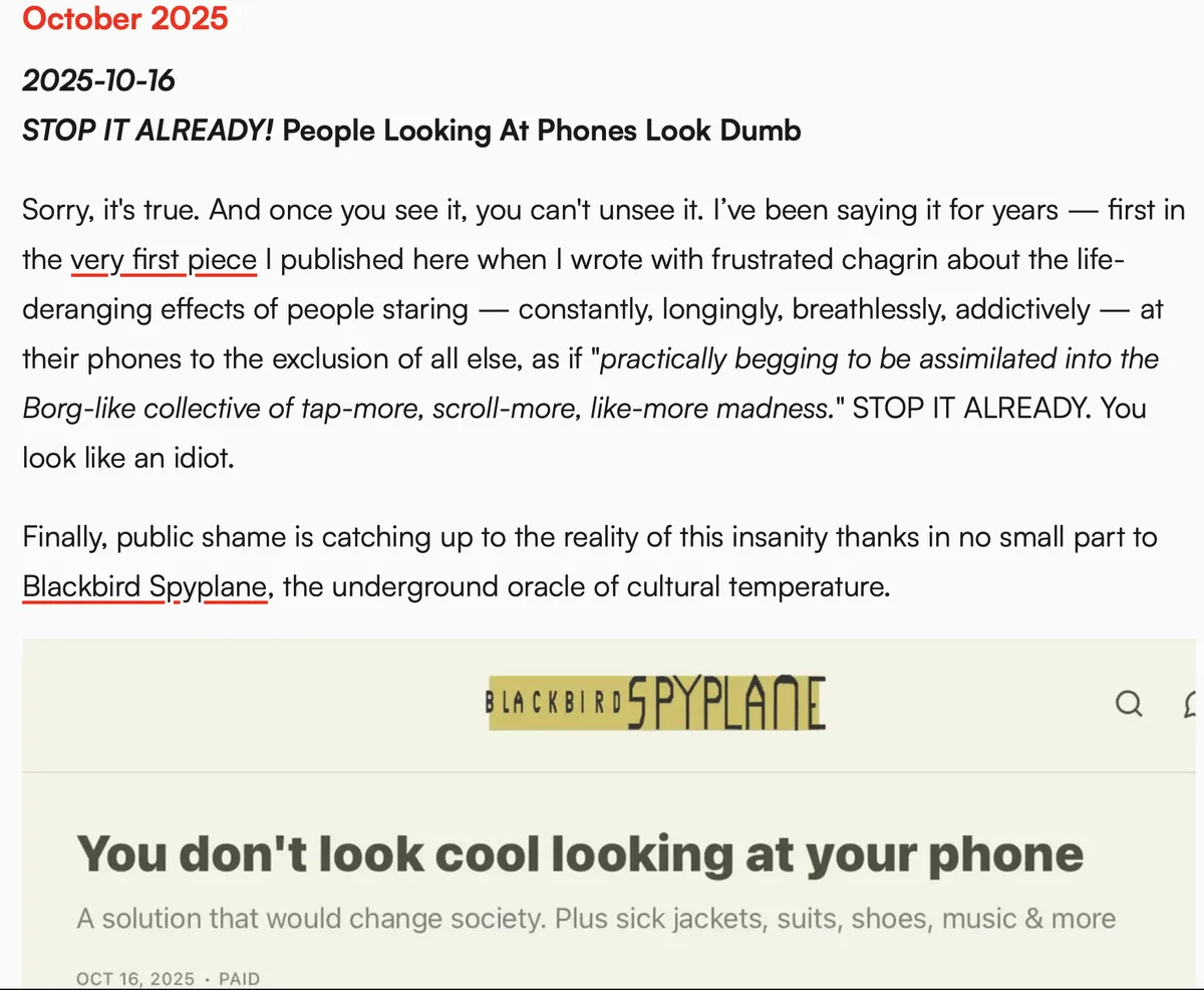 Screenshot of BEEW Feed post