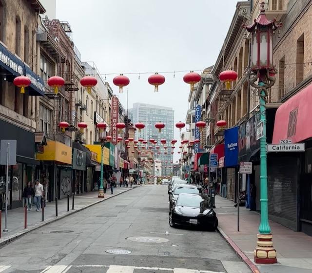 Red lanterns in San Francisco