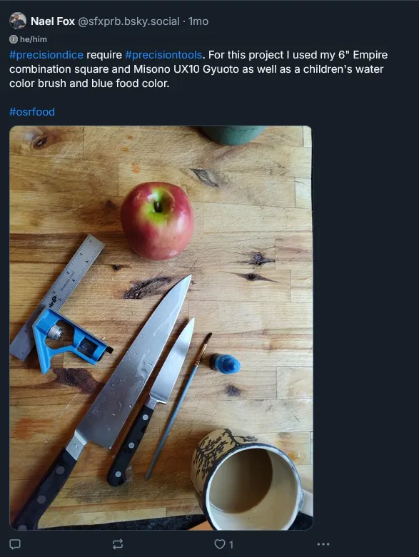OSR Food Apple Tools