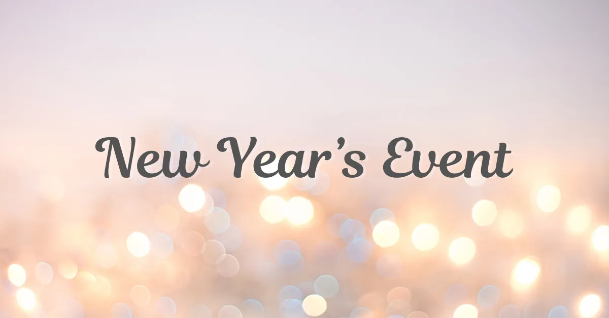New Year Event banner