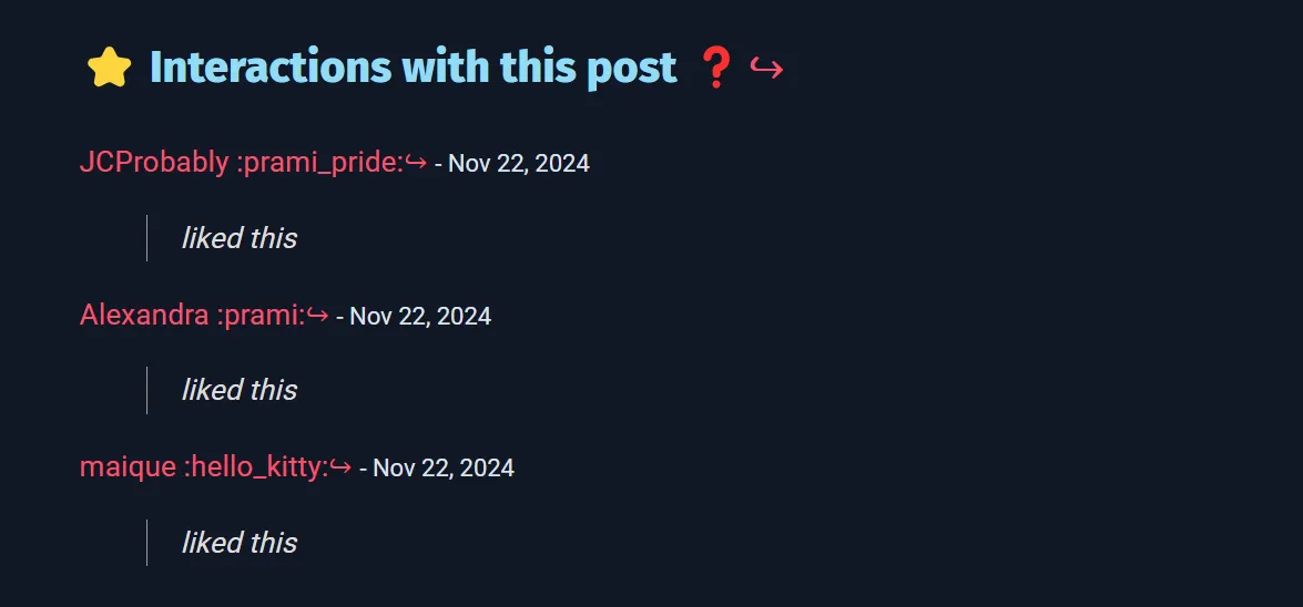 Webmentions