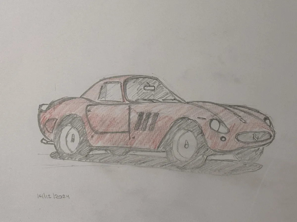 Ferrari drawing