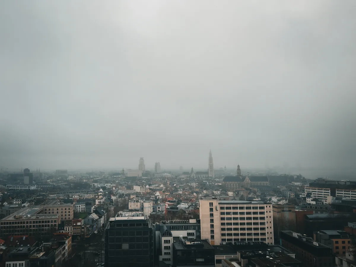 Foggy Antwerp