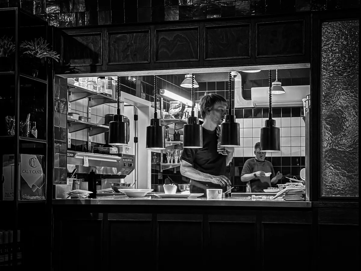 Chef at work