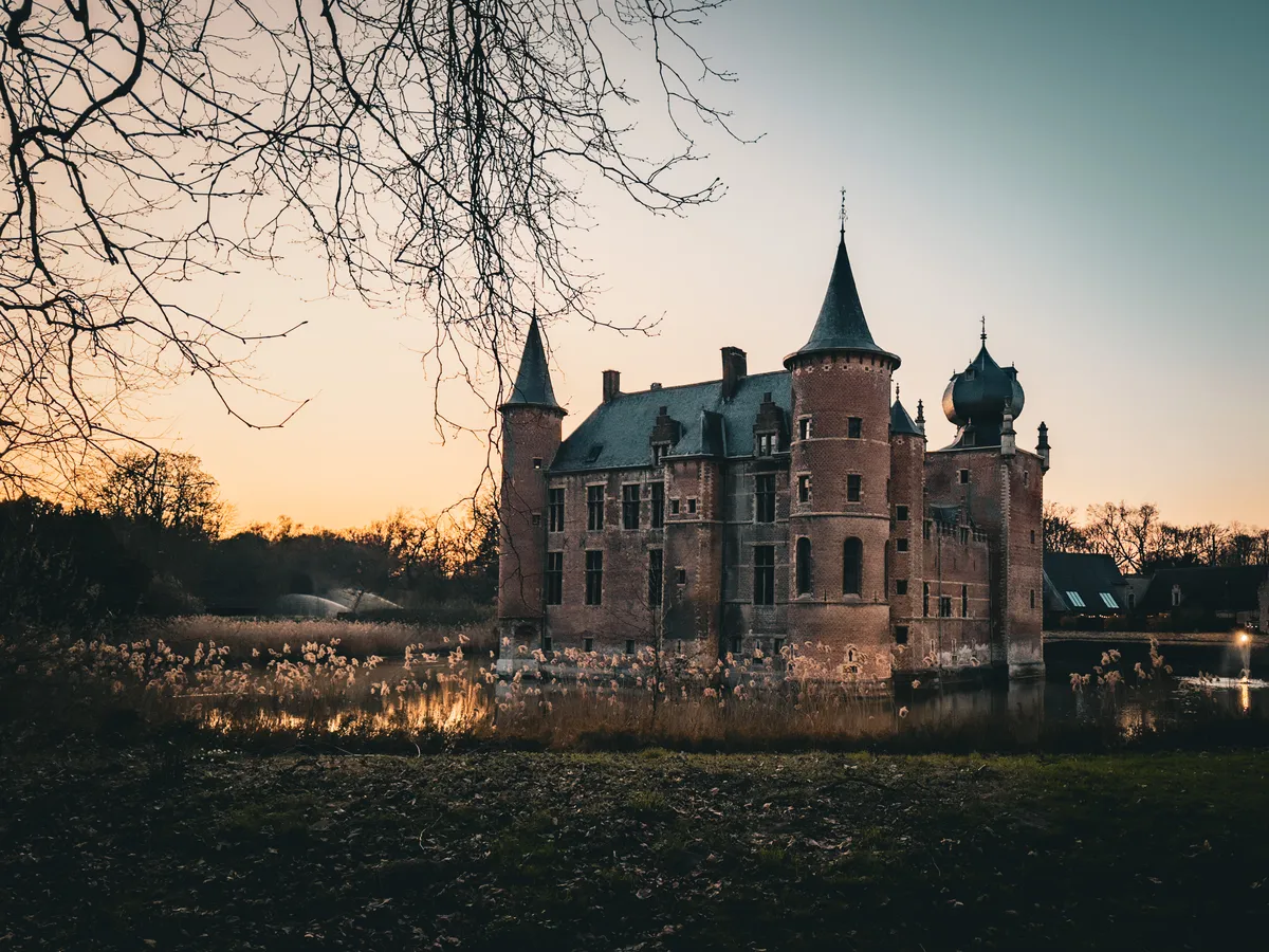 Castle by sunset