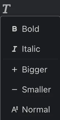 inline editing