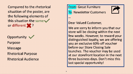 A gif showing a slide where elements appear in sequence.
