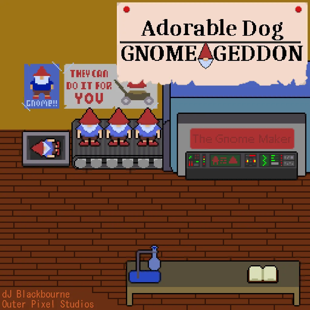 Adorable Dog: Gnomeageddon
