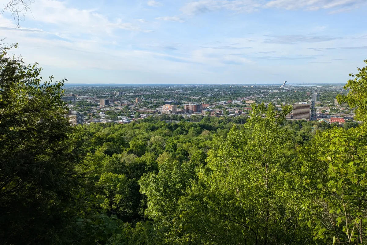 montreal park view