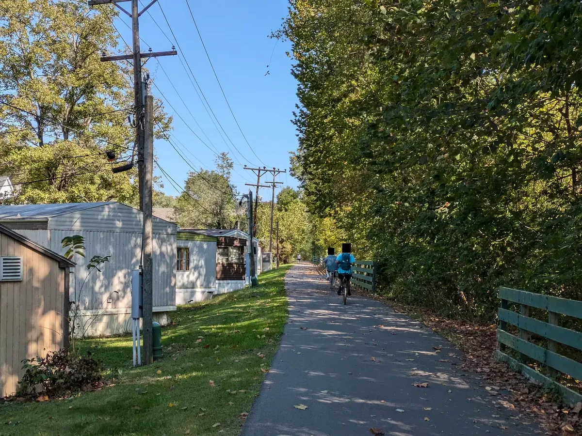 trail biking