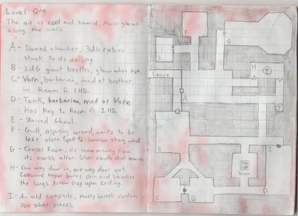 The first floor of 1000 Statues