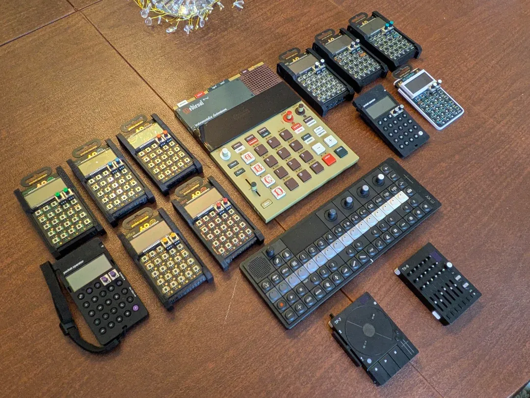 The Family Portrait. Boundless Ambient’s Teenage Engineering Setup