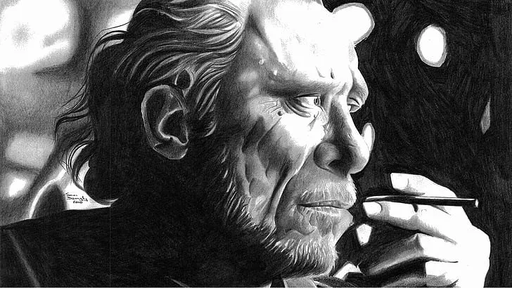 charles-bukowski-thinking-hd-wallpaper-preview