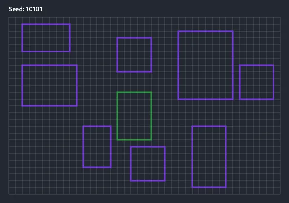 Accepted room outlines
