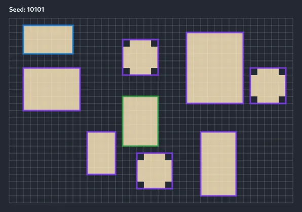 Carved rooms