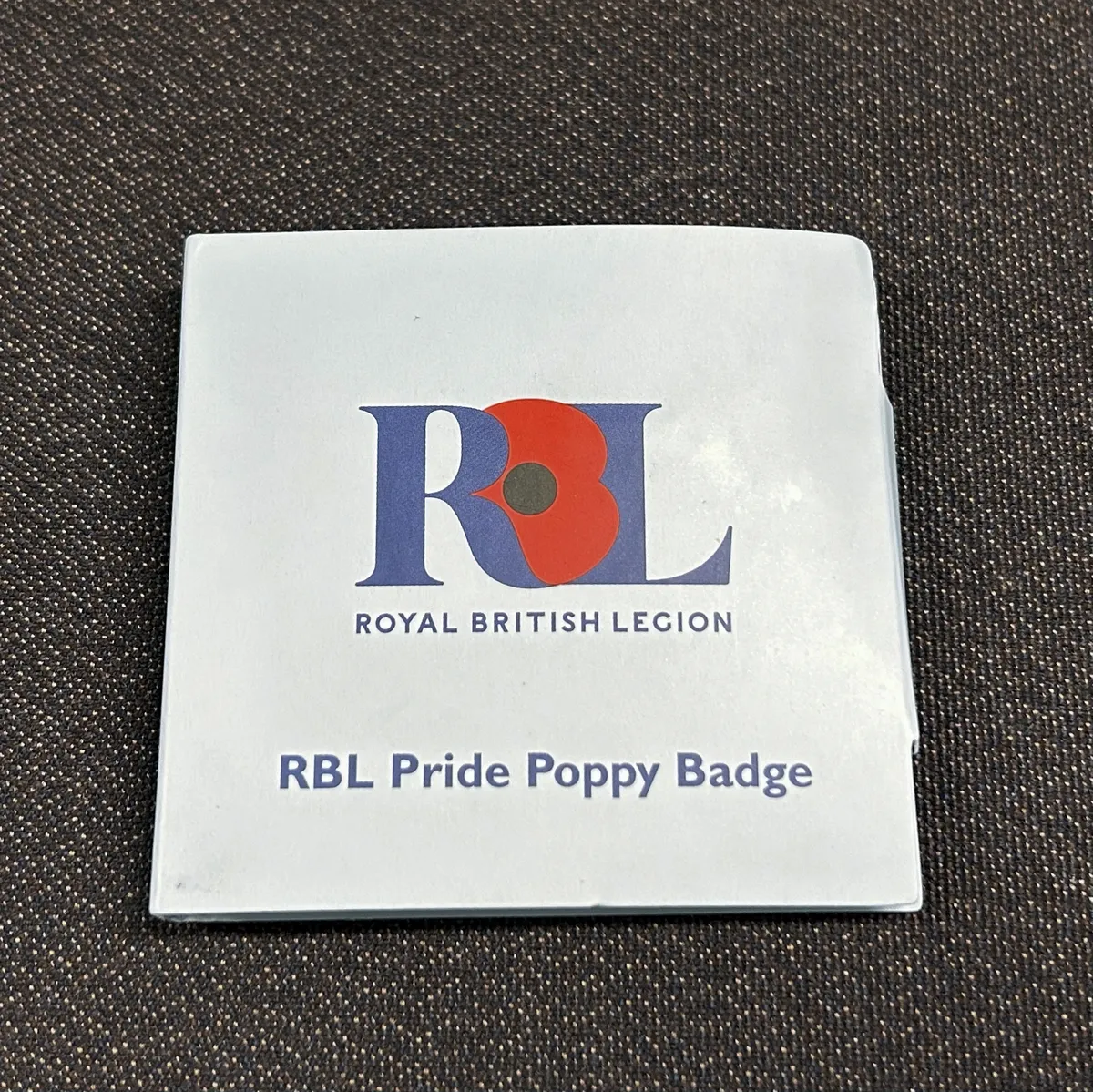 Royal British Legion Pride Poppy Badge package