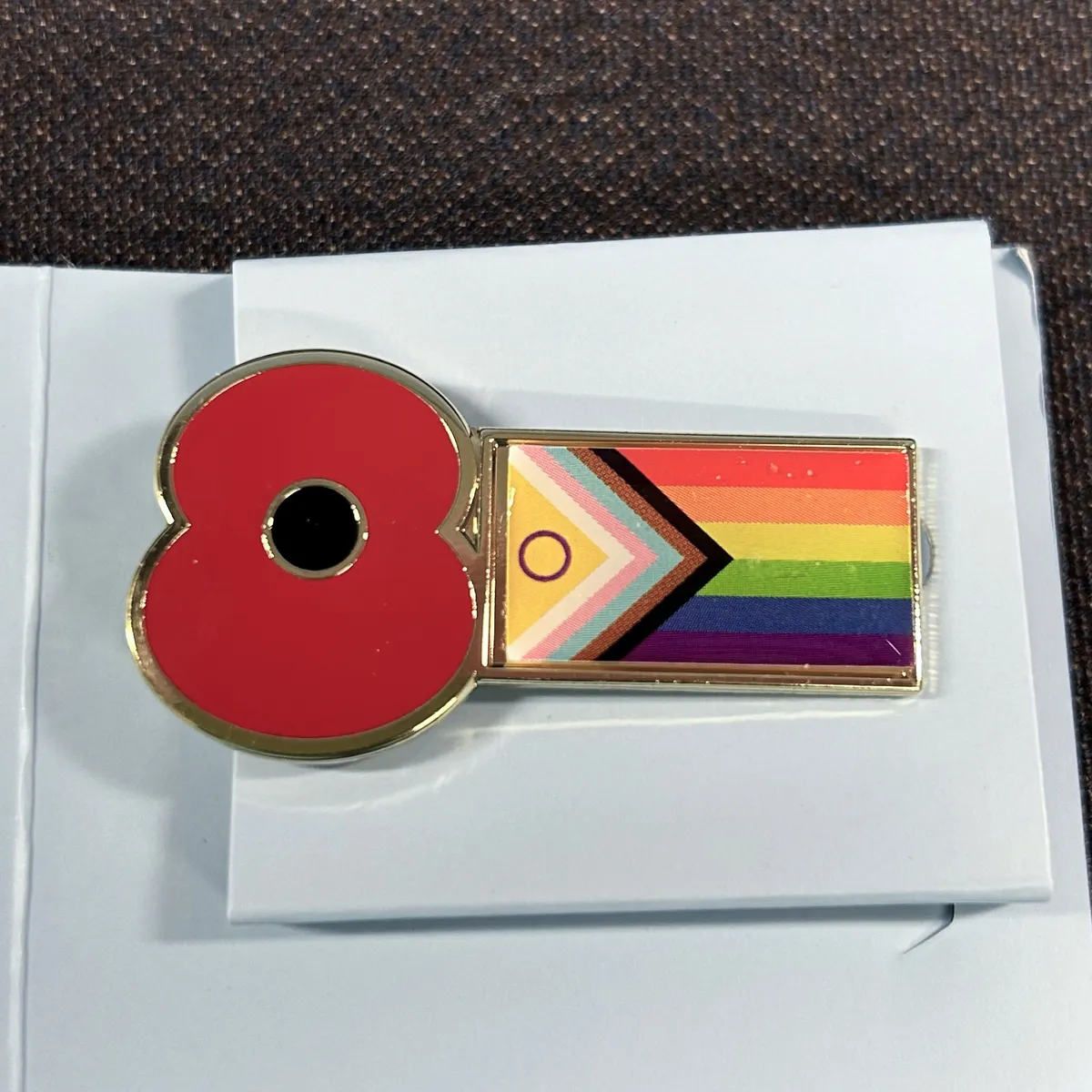 Royal British Legion Pride Poppy Badge