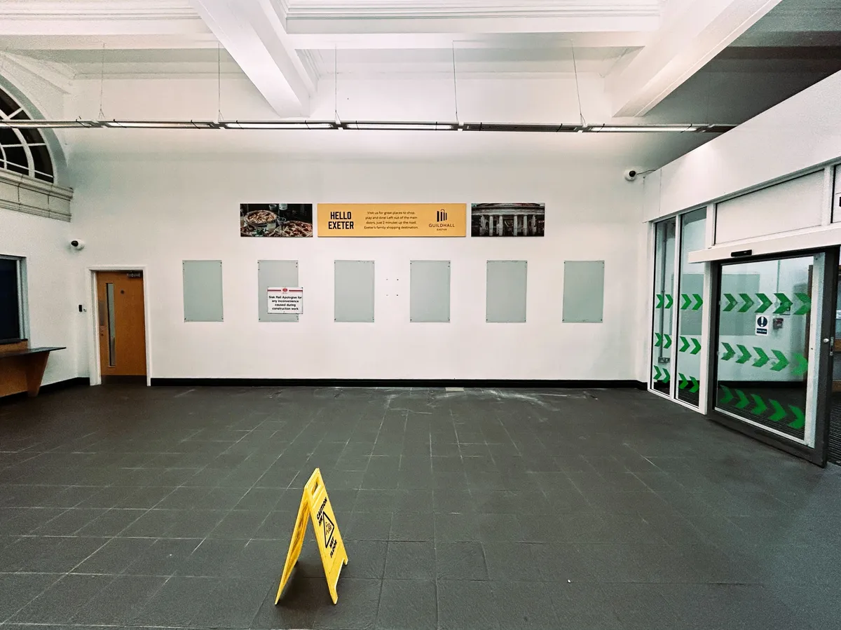 Exeter Central foyer