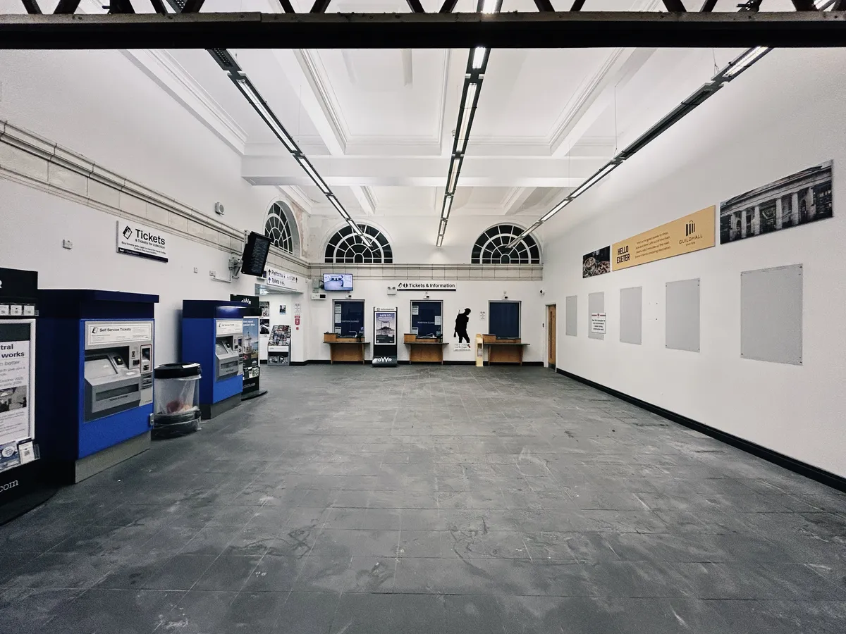 Exeter Central foyer