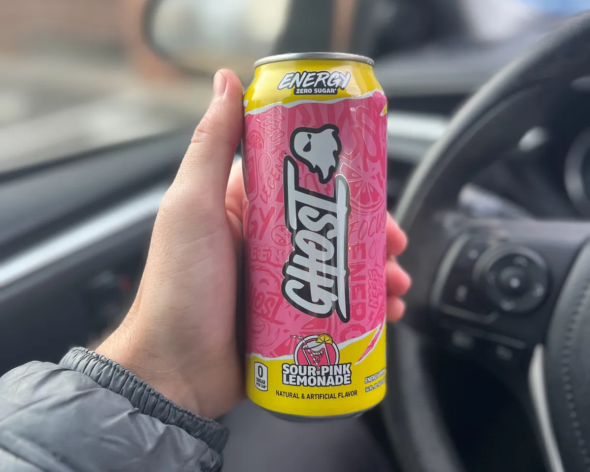 Ghost Sour Pink Lemonade