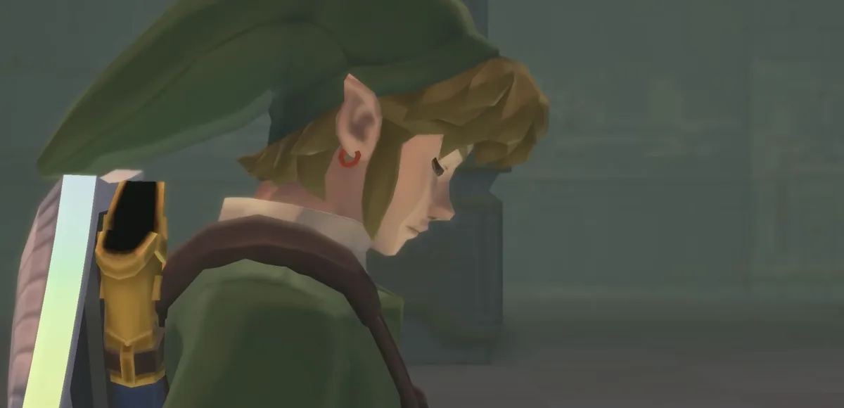 Link at the end of Skyward Sword