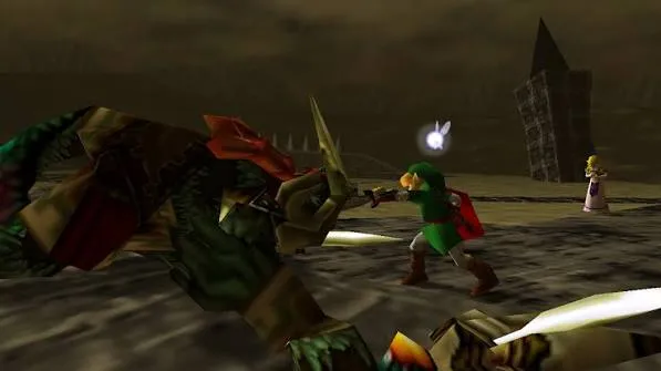Ocarina of Time Ganon's death