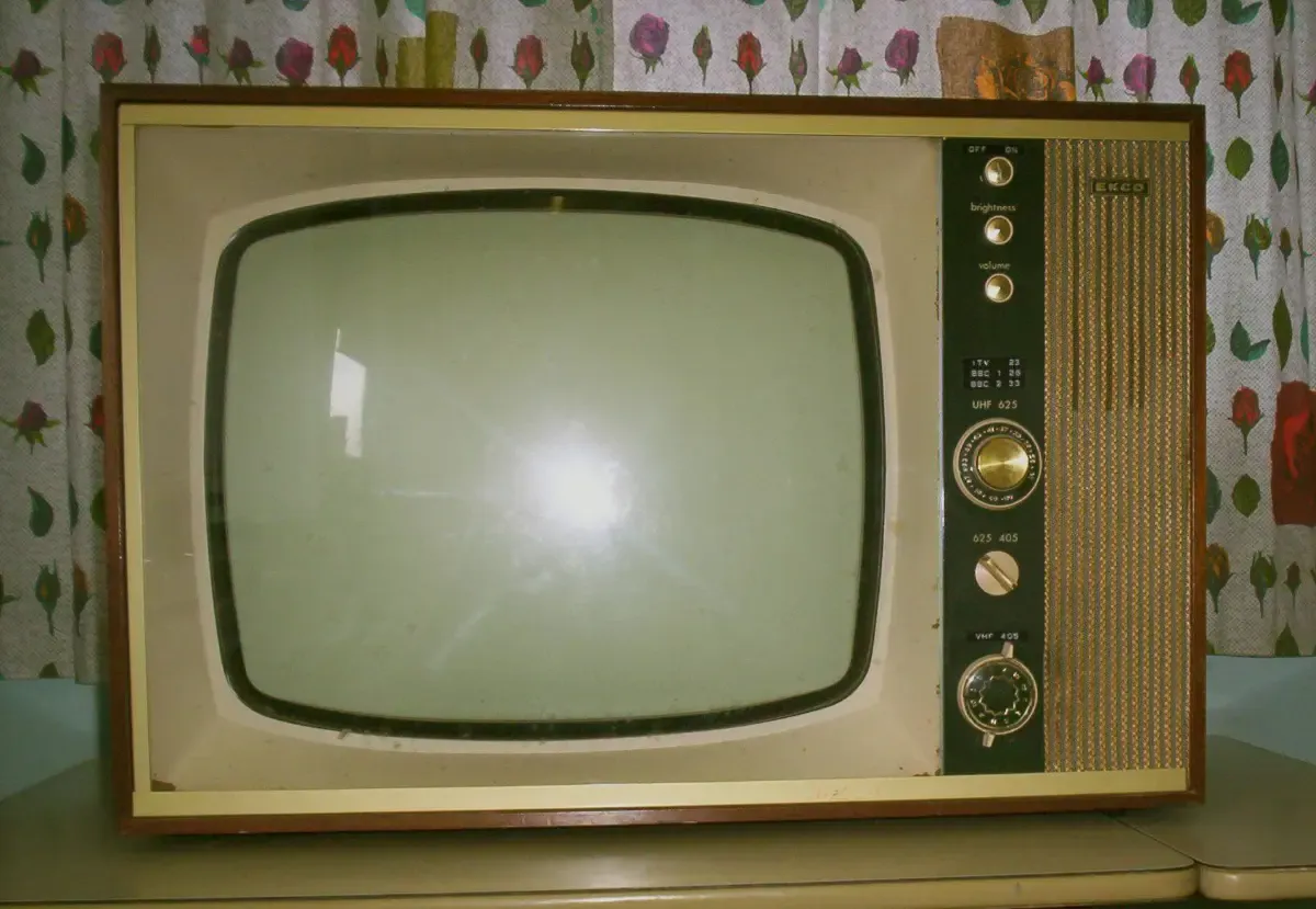 CRT TV 1960s