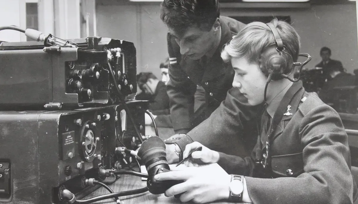 Radio Operator Training AAC Harrogate circa 1970
