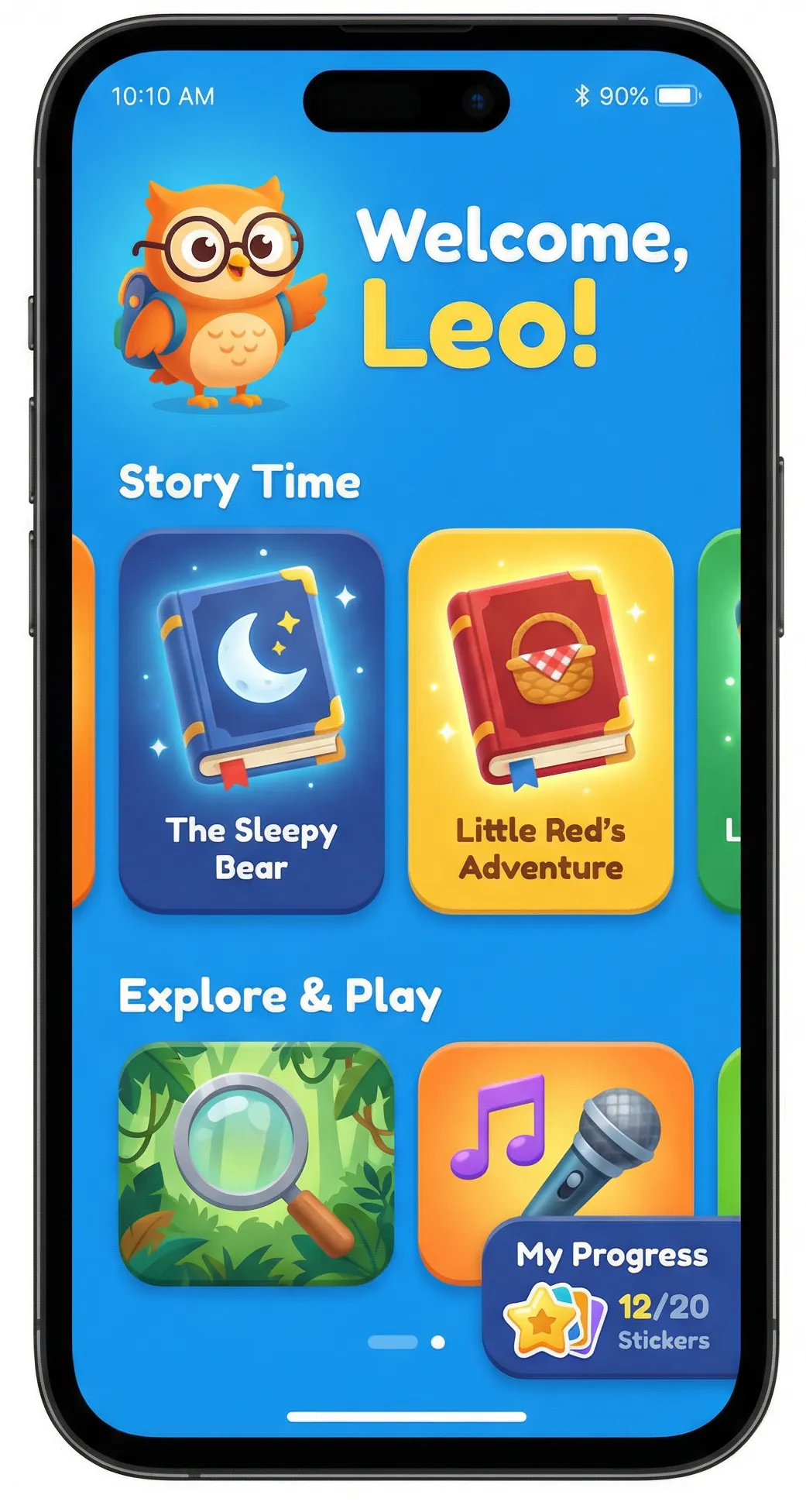 沉浸式英语学习App手机截图 (1)