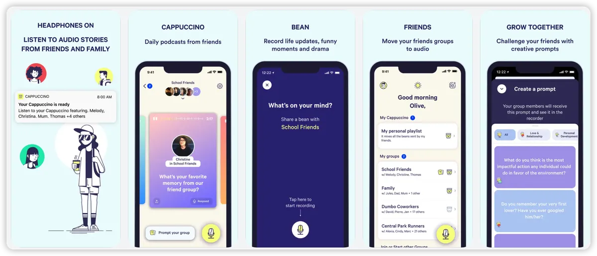 Cappuccino App 界面截图