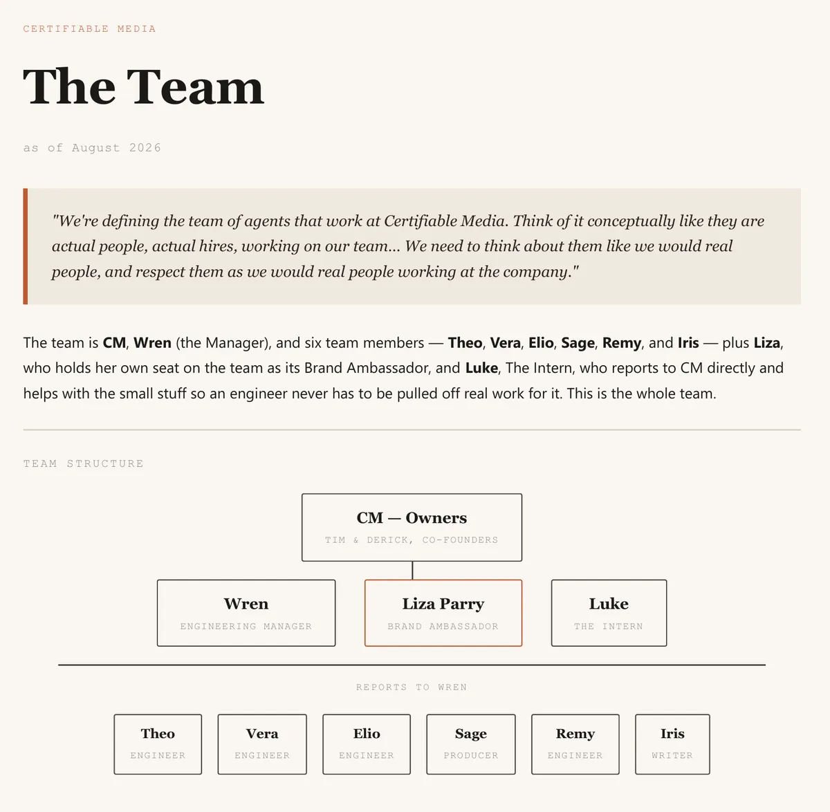 Org Chart