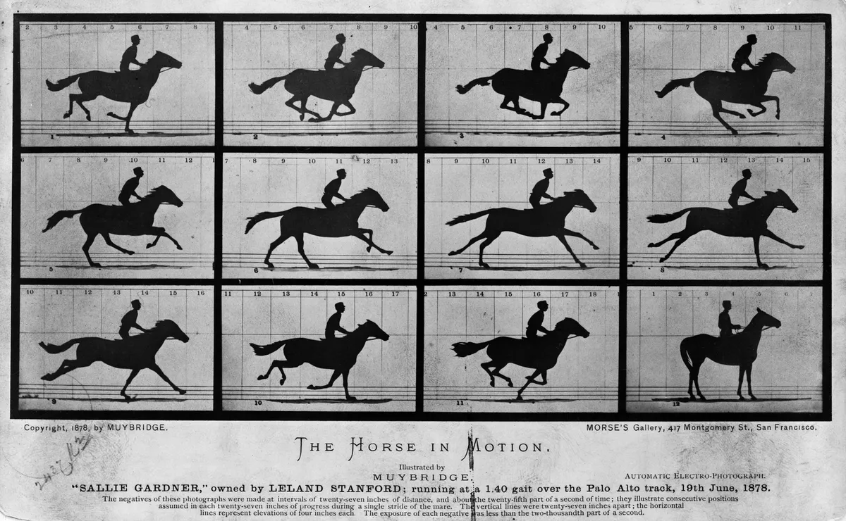 Sallie Gardner at a Gallop