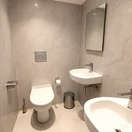 HDB toilet, scandi