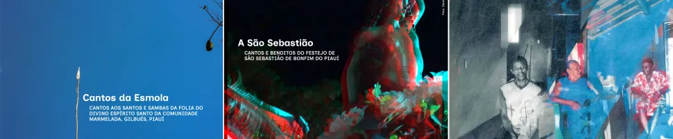 colagem de capas da série