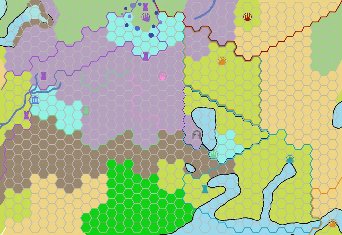 Greater Ysbridia Map
