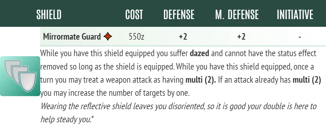 Shield - Mirrormate Guard