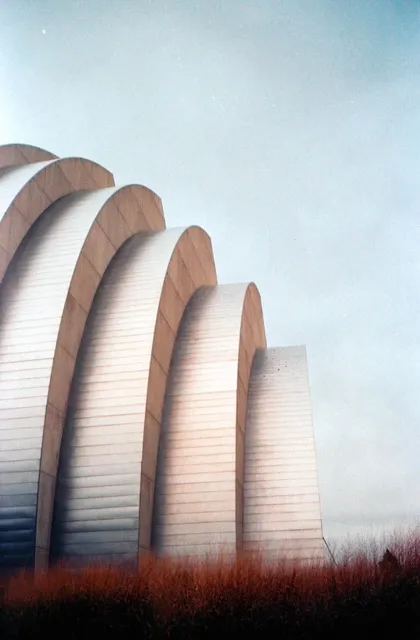 Film photo of Kansas City Kauffman Center