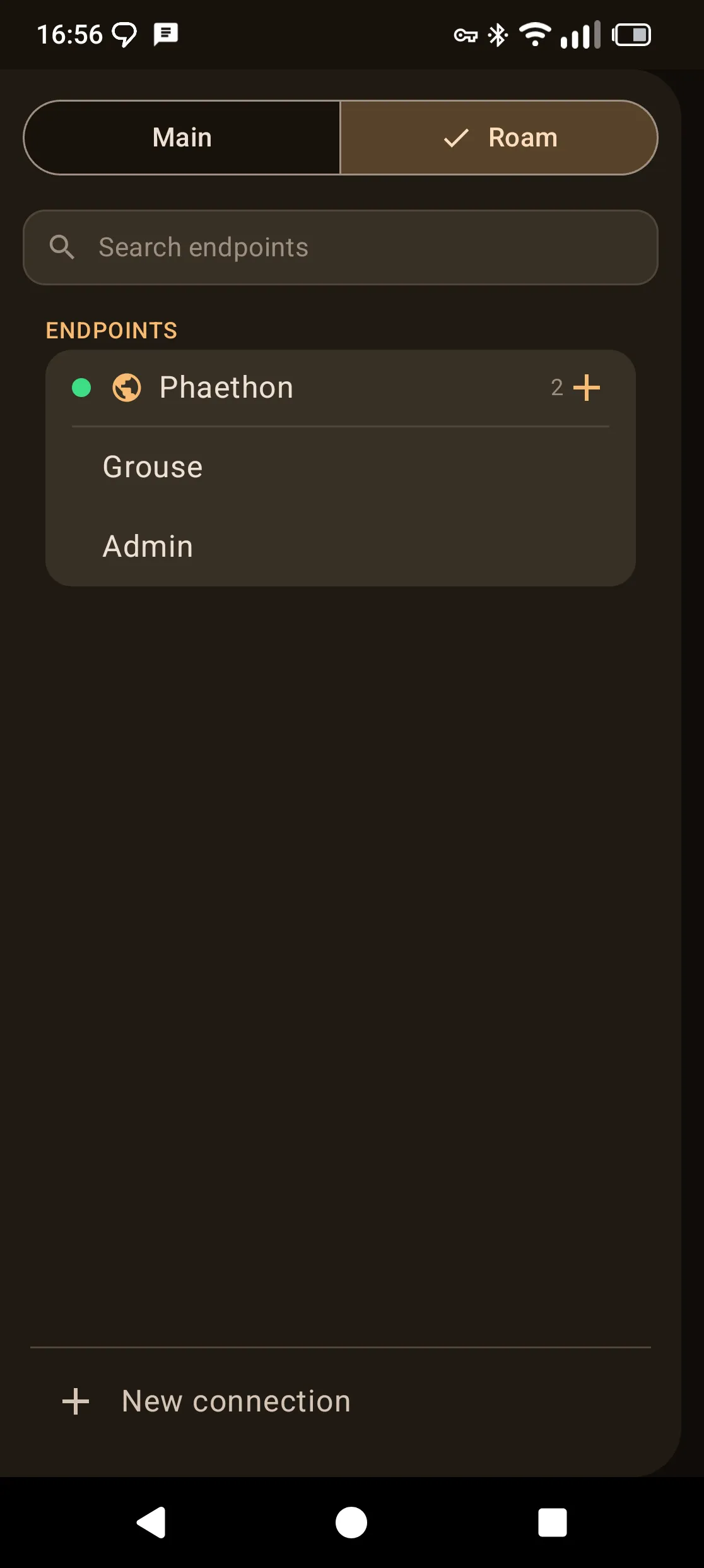 Grouse roam