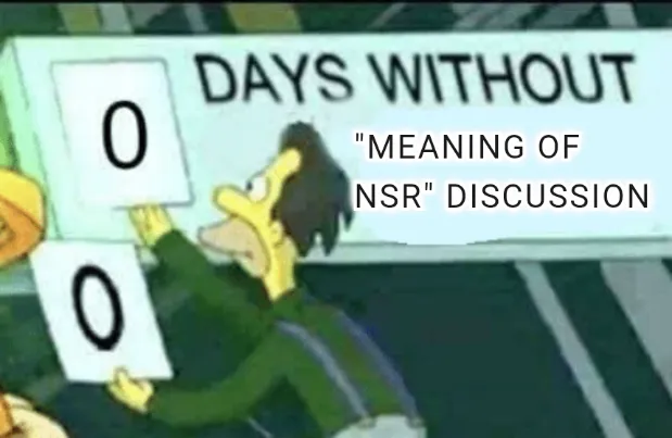 A Simpsons meme shows a character replacing the number on a sign so that it reads,