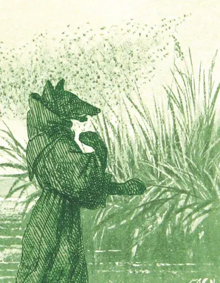 One of the Wolves of God in the Wicker Fen.