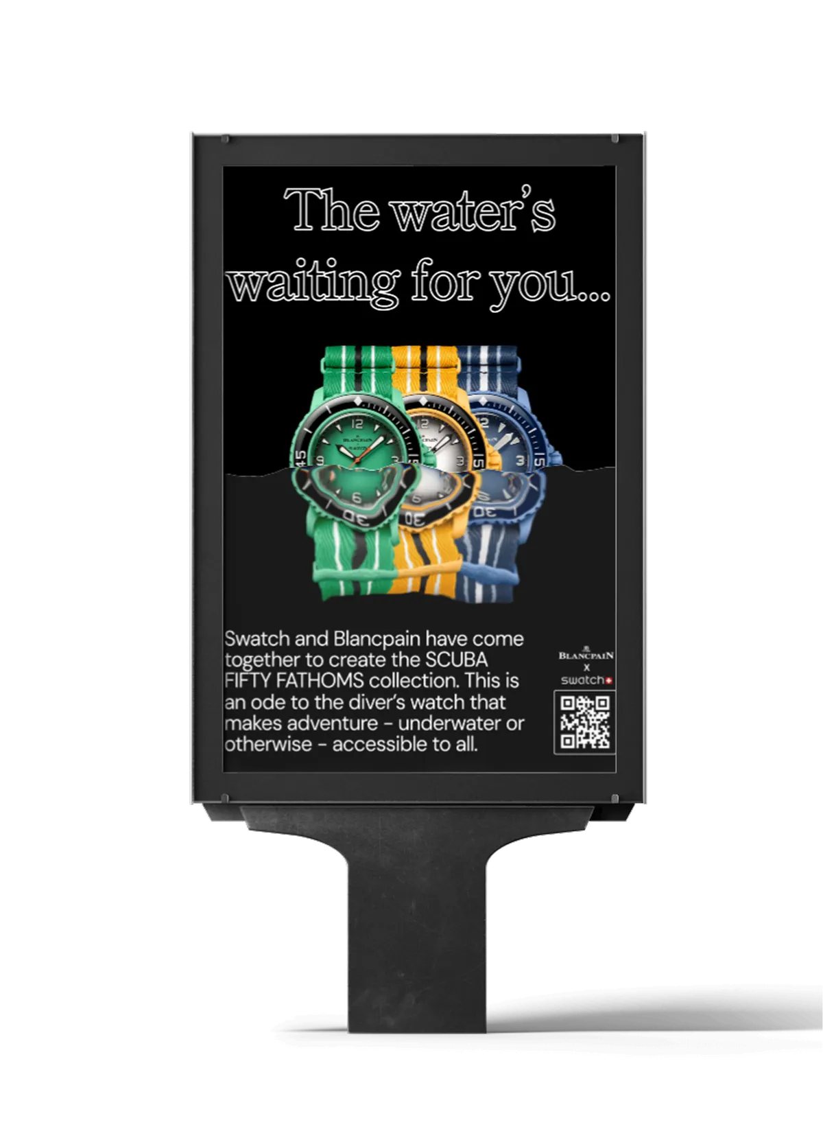 Swatch-Blancpain outdoor