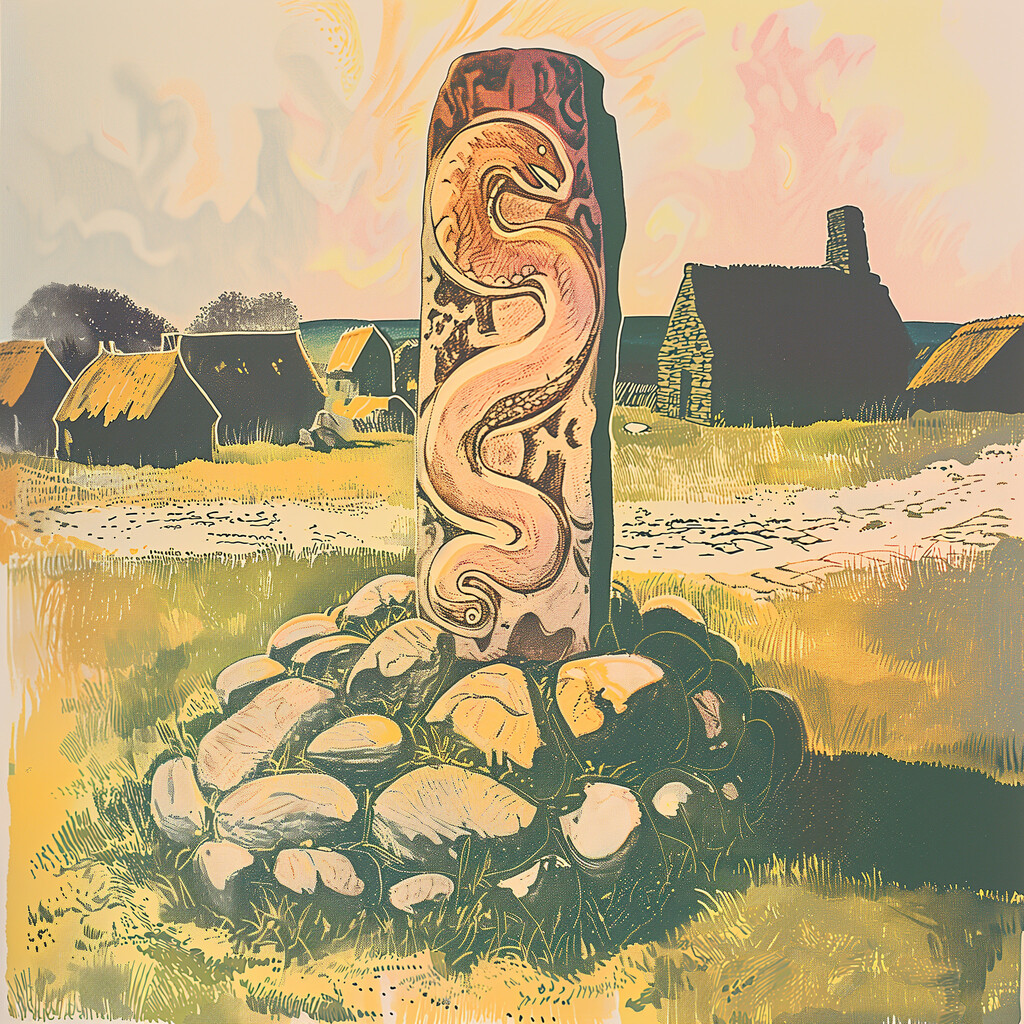 The Shrine of Máirín by Midjourney and me