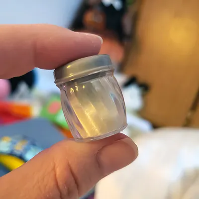 a tiny parmesan shaker