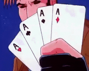 Gambit of the X-Men, in the original cartoon's intro