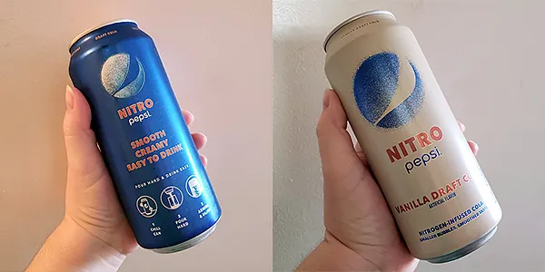 nitro pepsi is... weird
