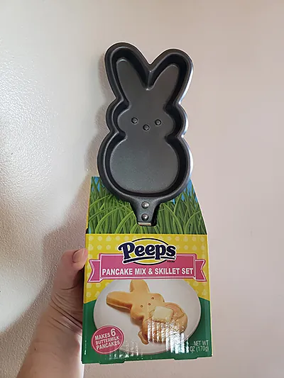 a peeps-shaped frying pan??