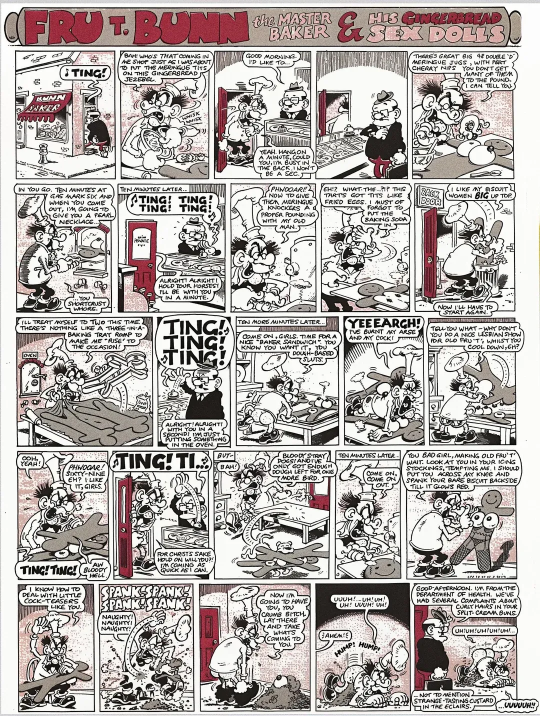 Viz - Fru T Bunn and his Gingerbread Sex Dolls