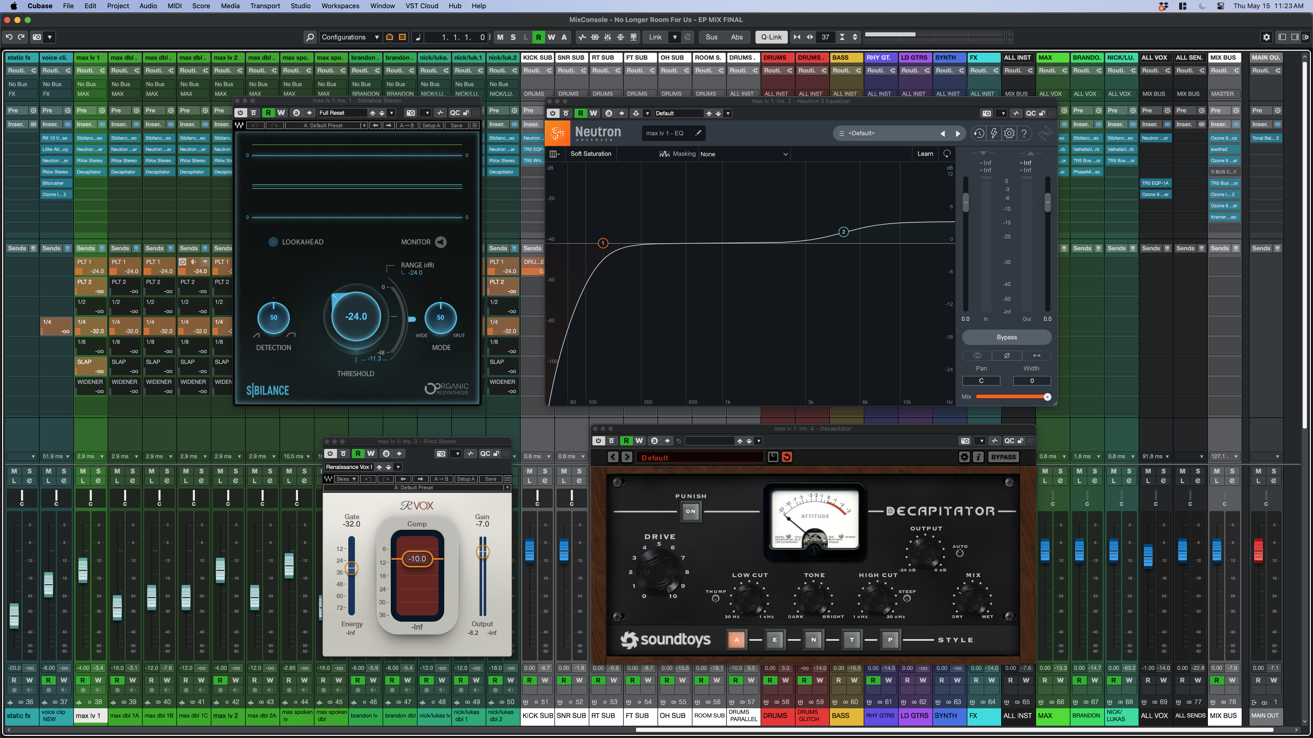 NLRFU - Max Vocal Chain